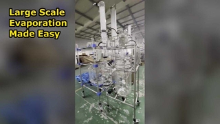 Duża wyparka rotacyjna dla laboratoriów farmaceutycznych